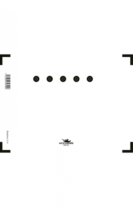 Main Image Front target Biathlon/5m